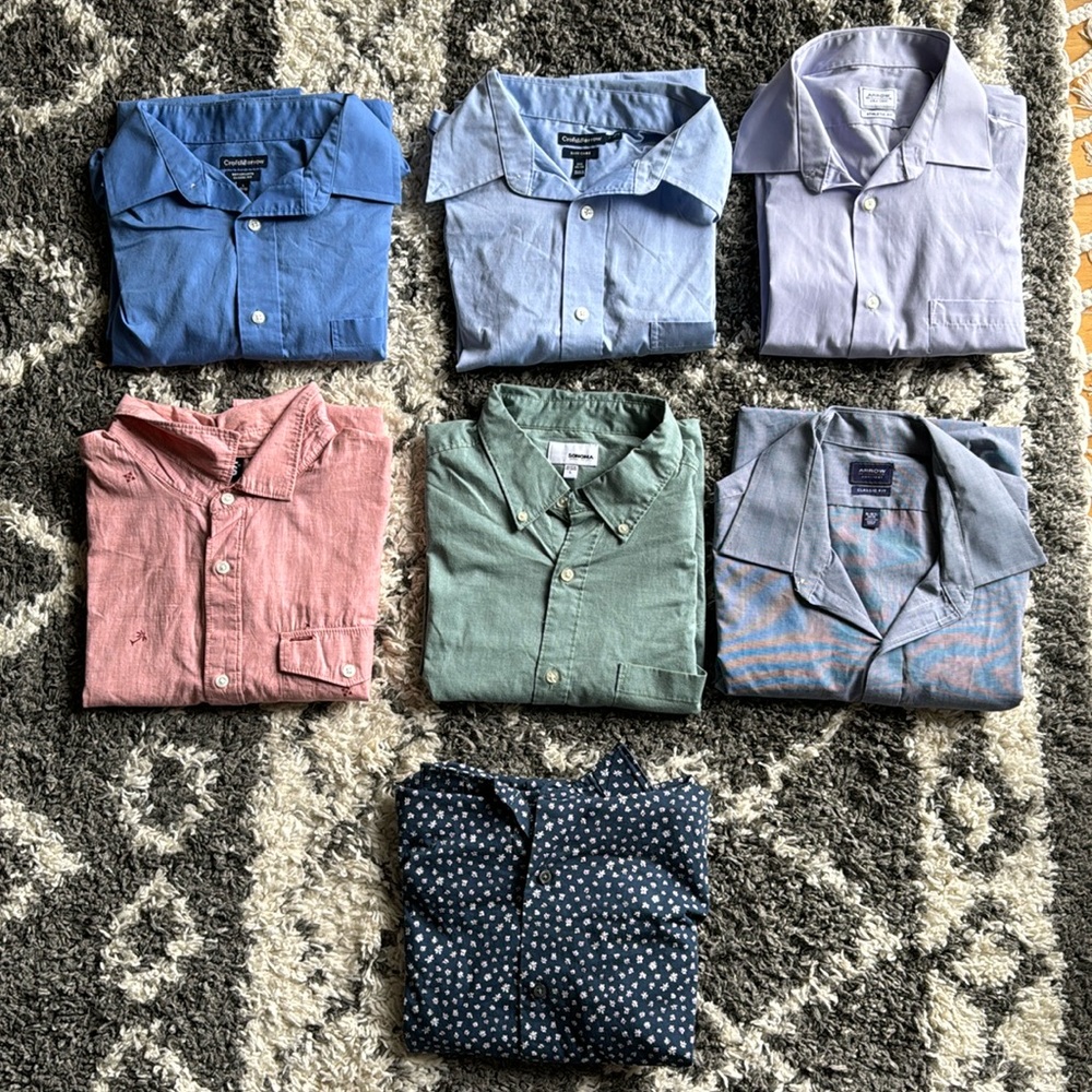 7 Dress Shirts